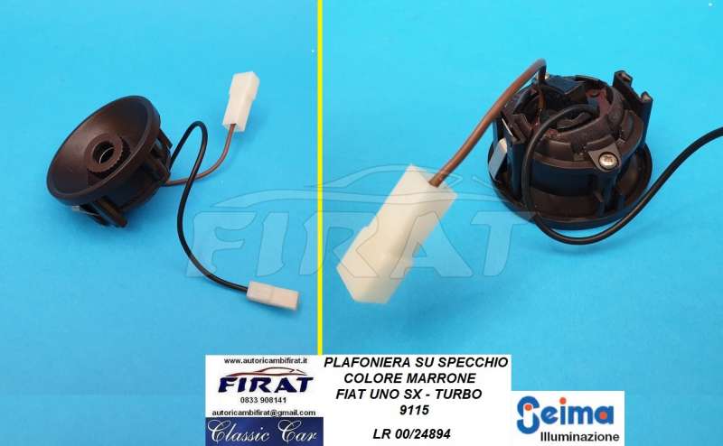 PLAFONIERA SPECCHIO FIAT UNO SX - TURBO MARRO' (9115)